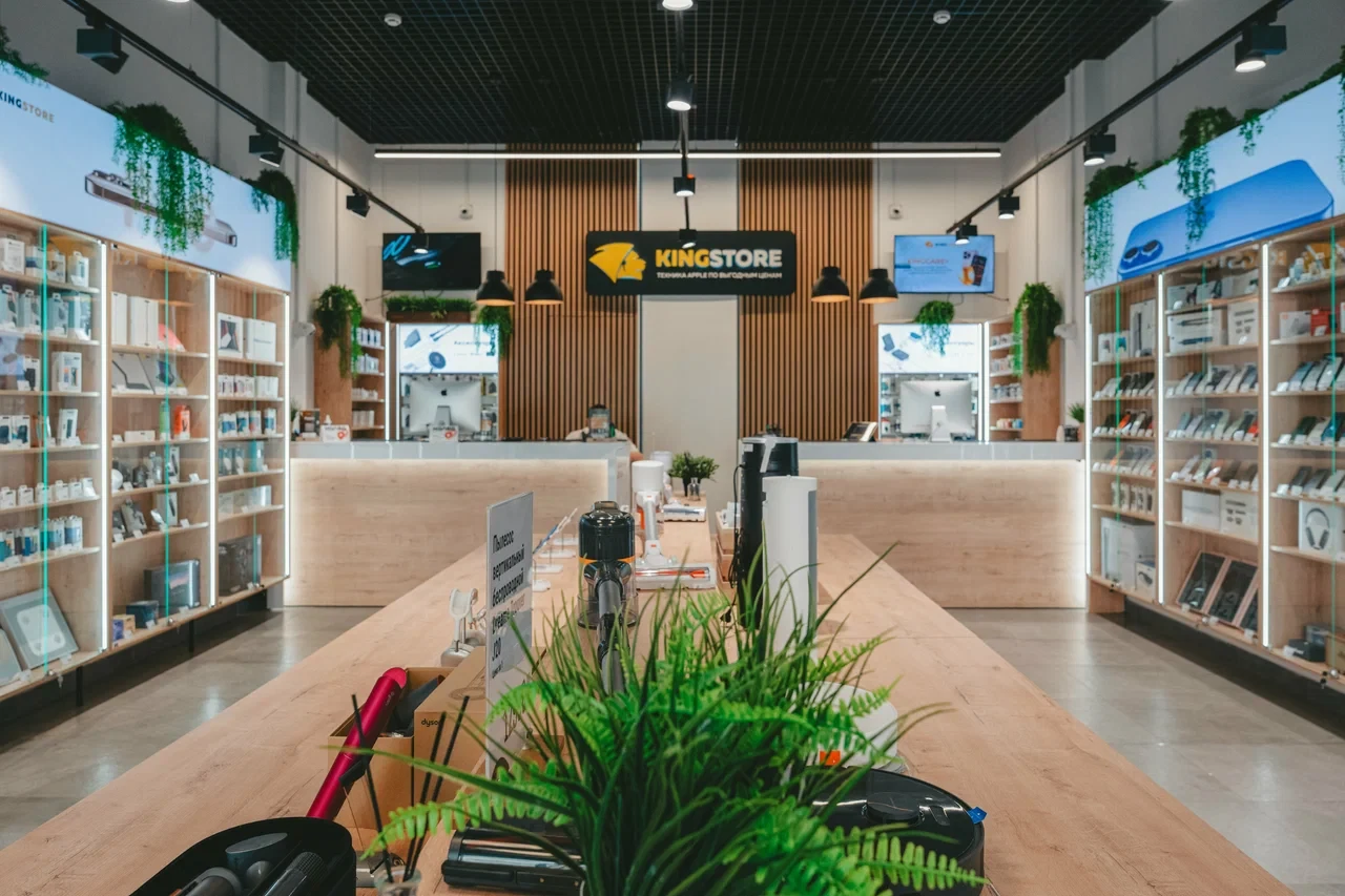 Интерьер магазина KingStore